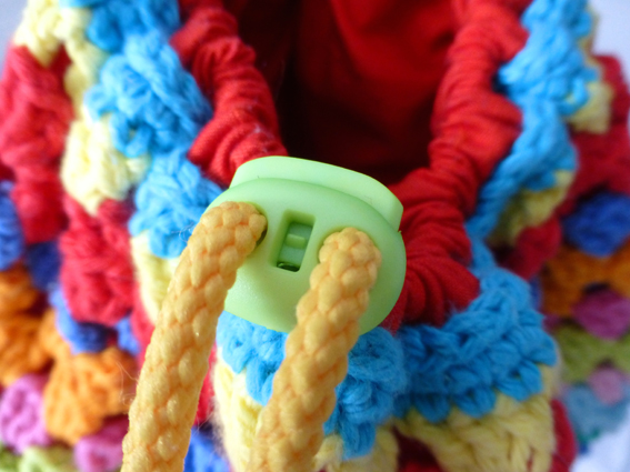 Crochet rucksack bag - 06