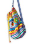 Crochet rucksack bag - 10