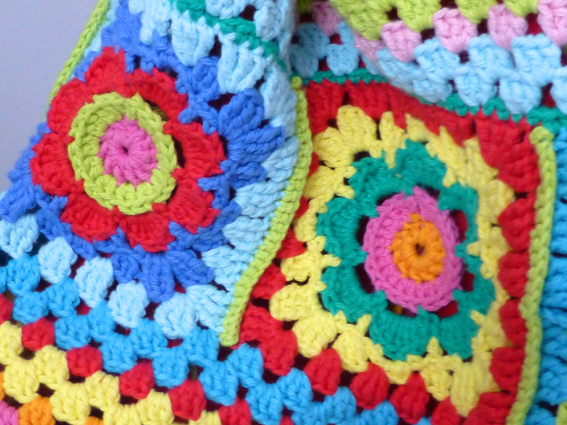 Crochet rucksack bag - 14