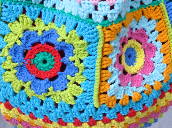 Crochet rucksack bag - 15