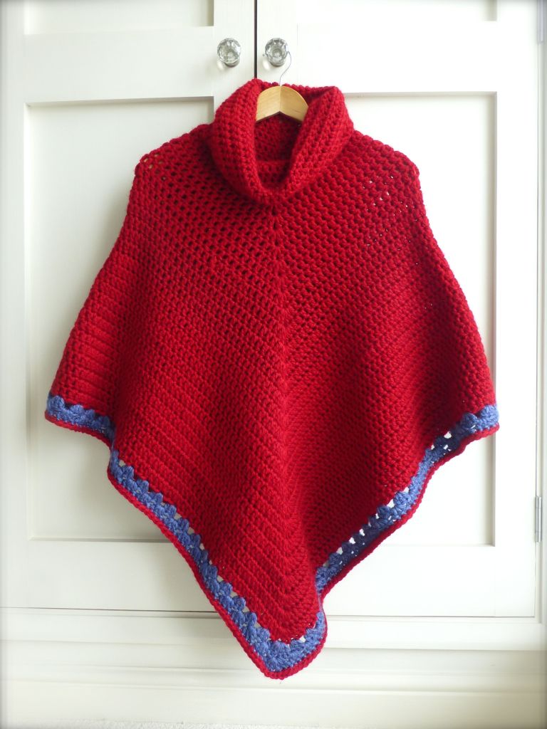 crochet poncho
