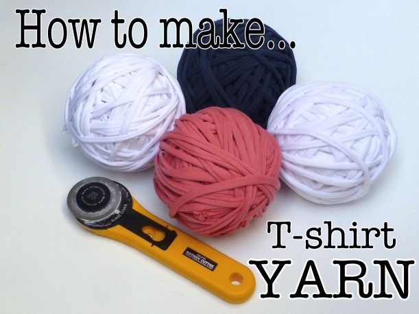 How to make T-shirt yarn