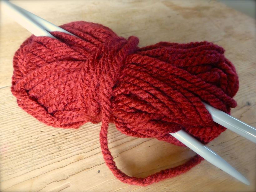 knit for winter wool