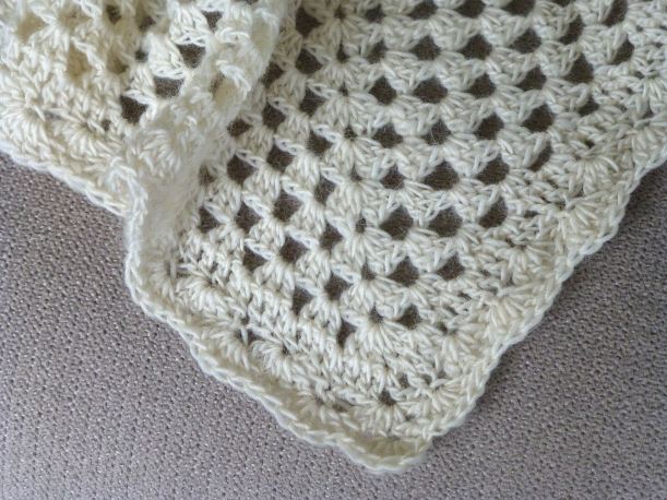 alpaca lace crochet baby blanket
