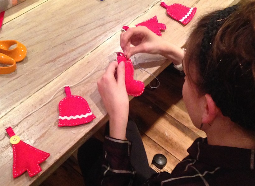 Christmas Bunting Workshop