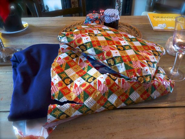 sewing stitching santa