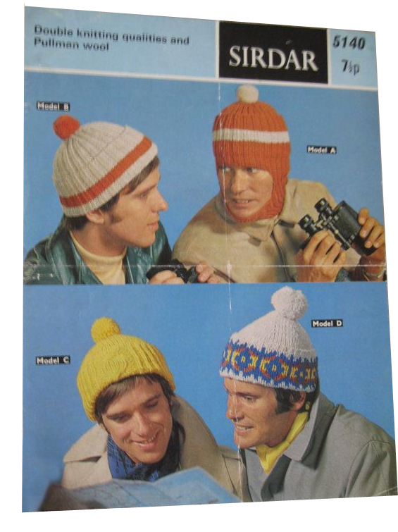 70s bobble hat pattern