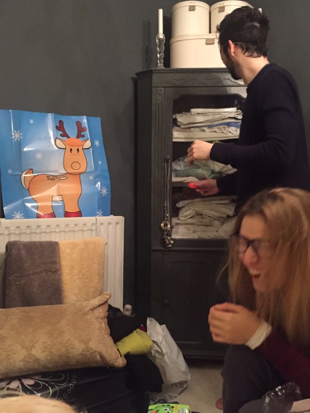 Pi the nose on Rudolph