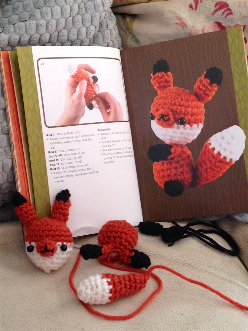 woodland animals crochet book