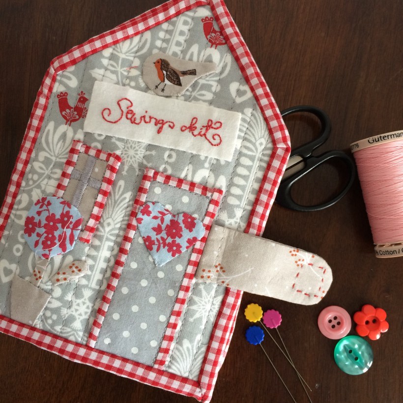 handmade sewing kit needlecase